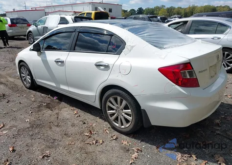 2012 Honda Civic Ex из США, поврежденный, VIN 19XFB2F81CE097587